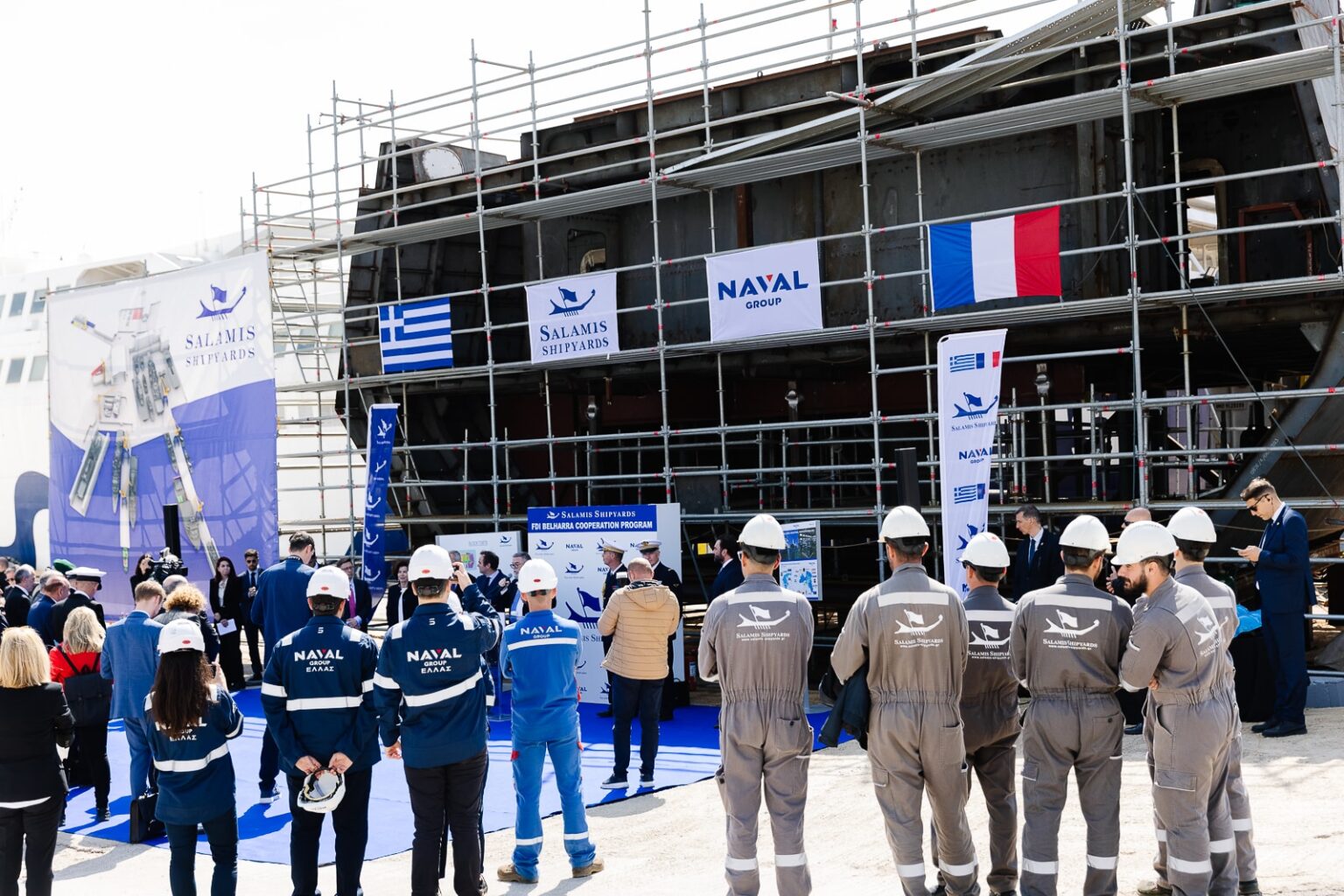 Salamis Shipyards Reemerges as Naval Hub in Greece and the Eastern Mediterranean Salamis Shipyards FDI