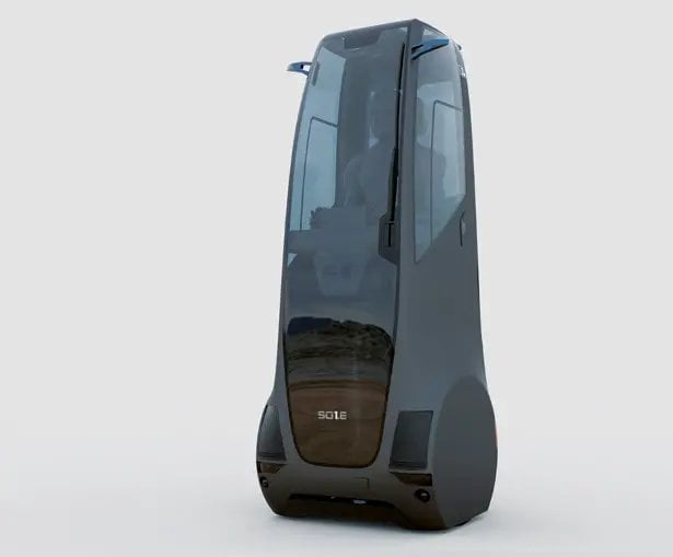 Car that you can drive standing up!
