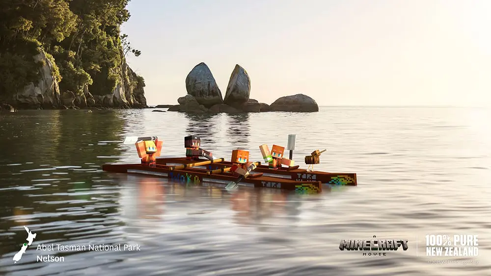 Come play for real in New Zealand: WIN a Minecraft-inspired escape to New Zealand worth over $9,500 3 TNZE0065 HeroImages 1920x1080 abeltasman R02 copy