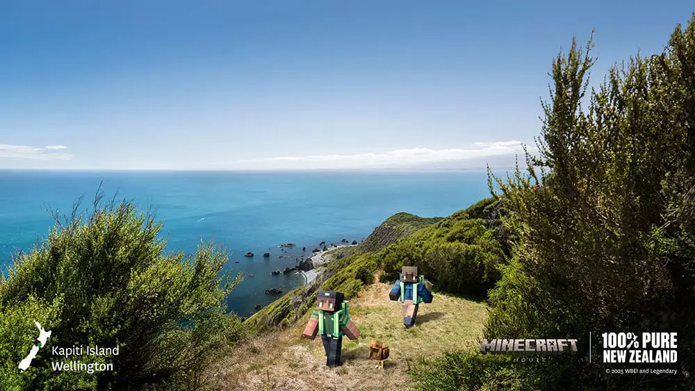 Come play for real in New Zealand: WIN a Minecraft-inspired escape to New Zealand worth over $9,500 4 TNZE0065 HeroImages 1920x1080 kapiti R02 copy