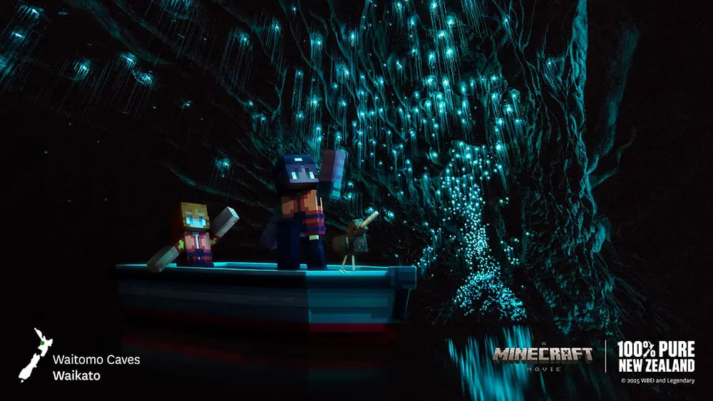 Come play for real in New Zealand: WIN a Minecraft-inspired escape to New Zealand worth over $9,500 2 TNZE0065 HeroImages 1920x1080 waitomo R02 copy