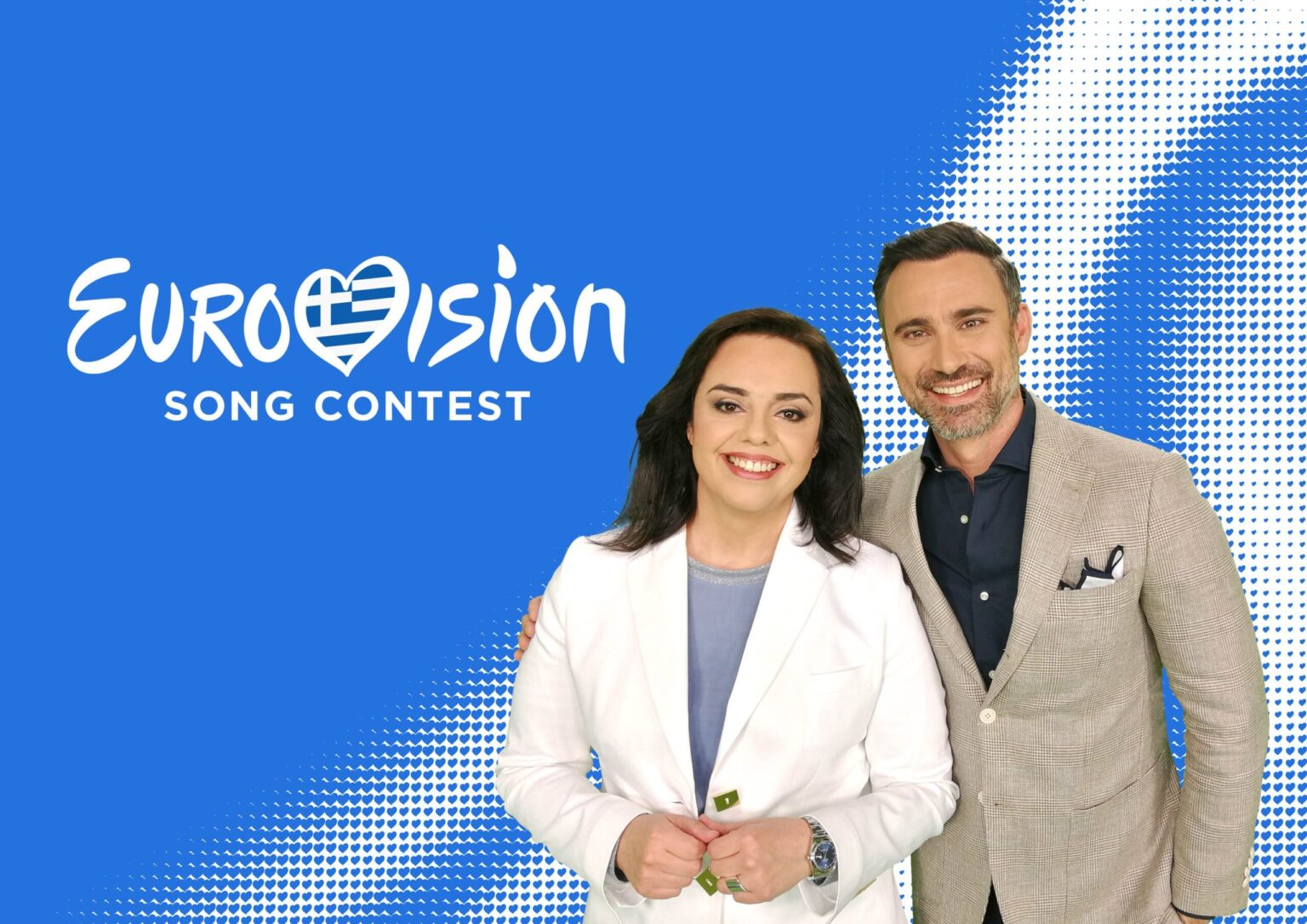 Maria Kozakou and Giorgos Kapoutzidis return to the Eurovision 2025 commentary