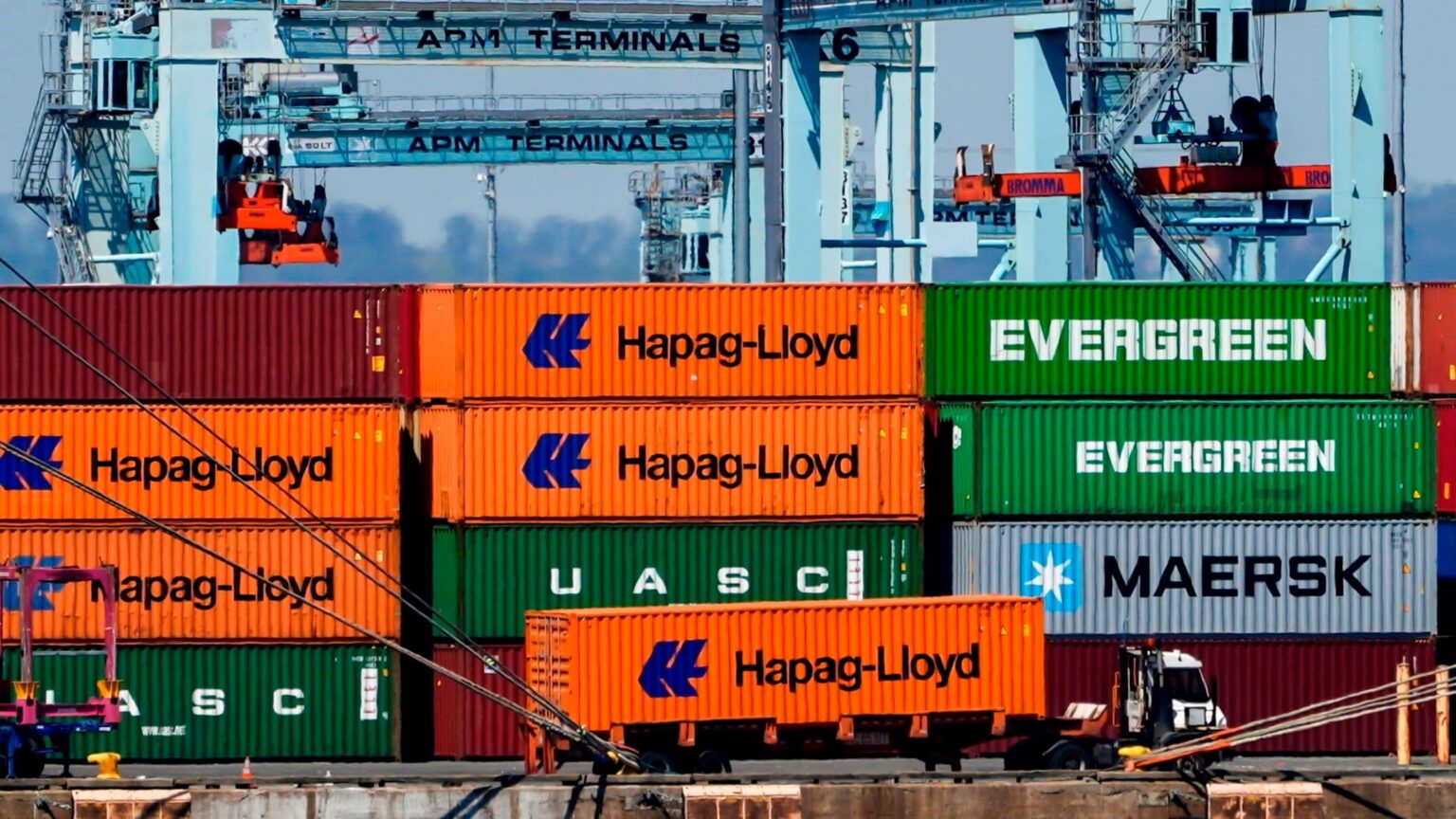 Demand slump fuelled by Trump tariffs hits US ports and air freight