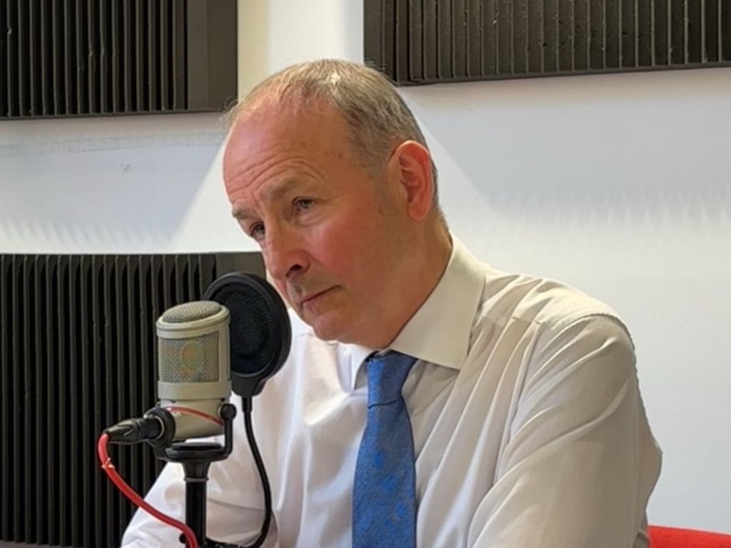 Taoiseach Micheál Martin speaks on The Irish Times Inside Politics podcast on Friday, April 11th, 2025.