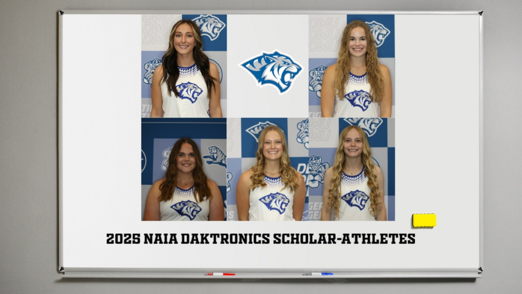 Five Tigers Garnered NAIA Spring Sports Daktronics Scholar-Athletes