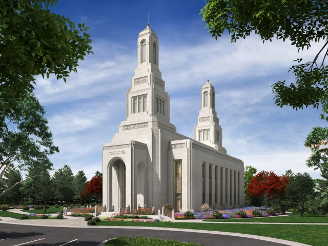 Wellington New Zealand Temple Groundbreaking and McKinney Texas Temple Renamed