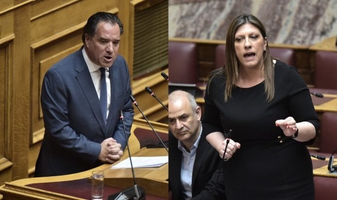 Continued by the Constantinople -Konstantopoulou in Parliament: "You have Nazi logic" - "You are a denial of the Holocaust and the dead of the Technical University"