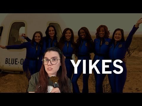 Physicist comments on the recent Blue Origin flight