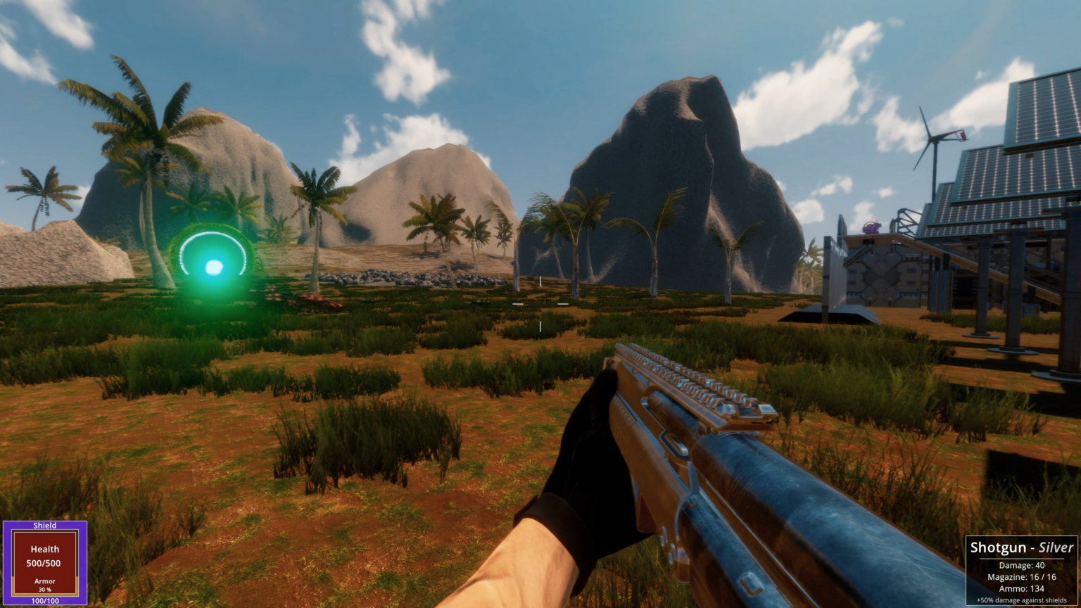 Garonja on the Golden Turret and the toxic shotgun