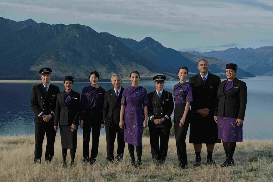 Emilia Wickstead designs uniforms for Air New Zealand