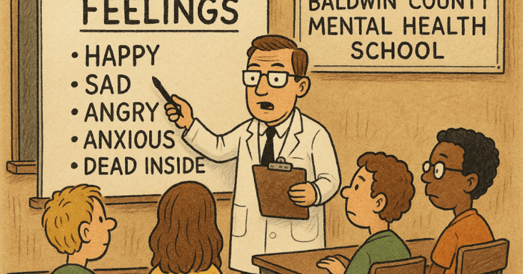 Is there a child mental health crisis in Baldwin County?