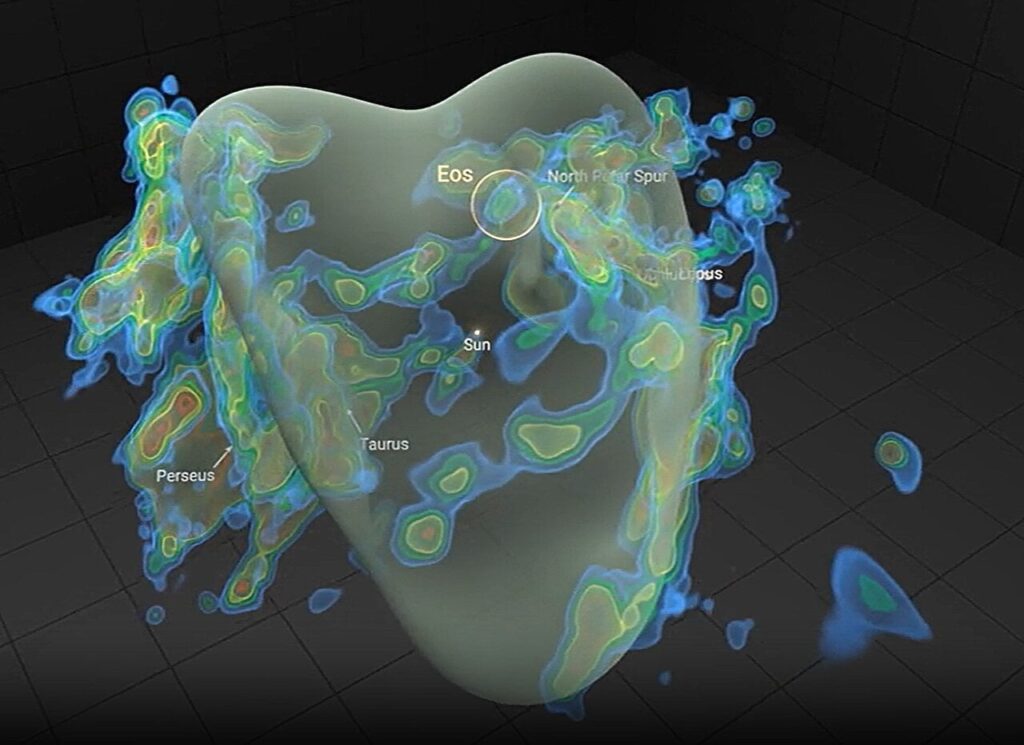 A vast molecular cloud, long invisible, is discovered near our solar system