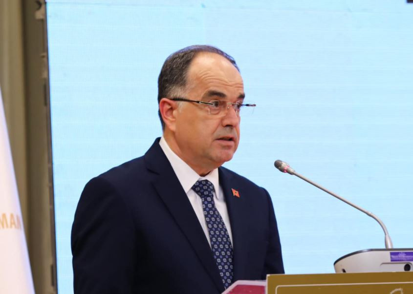 Albanian President, Begaj, in Kosovo today