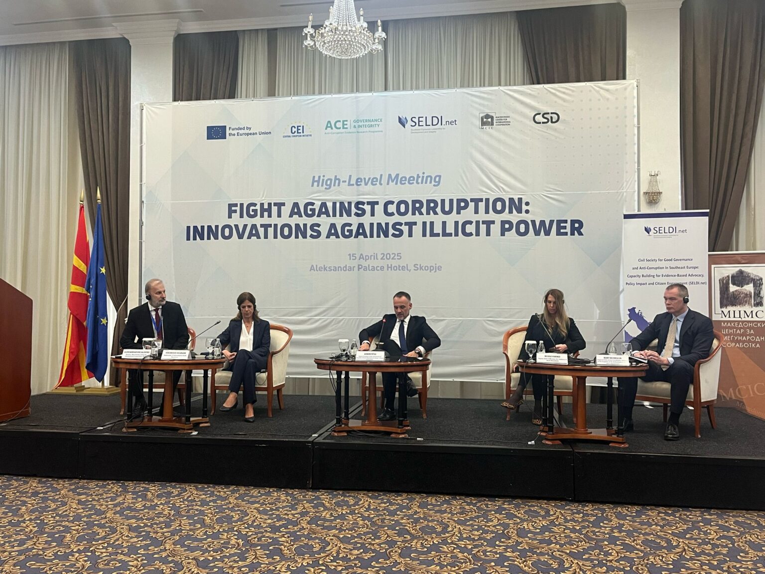 Political commitment and international cooperation are key to combating corruption