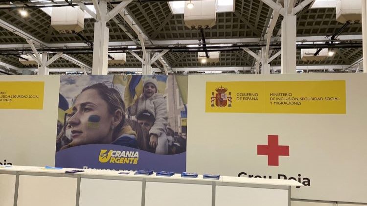 Spain is the fourth country in Europe to host Ukrainians