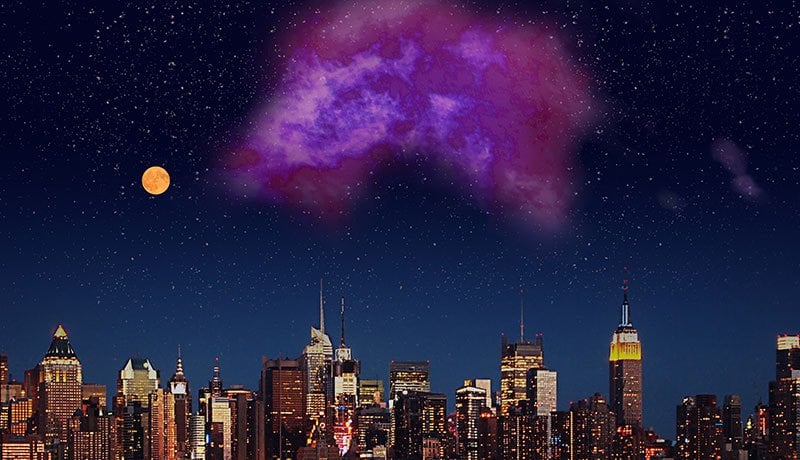 Scientists find giant, hidden gas cloud only 300 light-years away: 'This cloud is literally glowing in the dark'