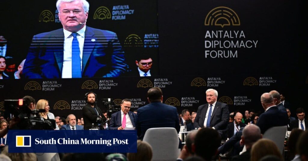Ukraine keen to end war with Russia soon, foreign minister says at Antalya Diplomacy Forum