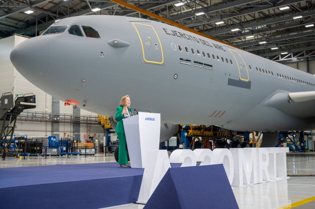 Spain receives its first Airbus A330 MRTT tanker aircraft – Aviacionline artic logo