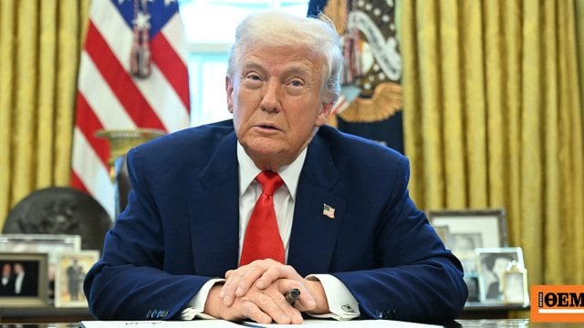 Donald Trump: threatens China with duties up to 245%