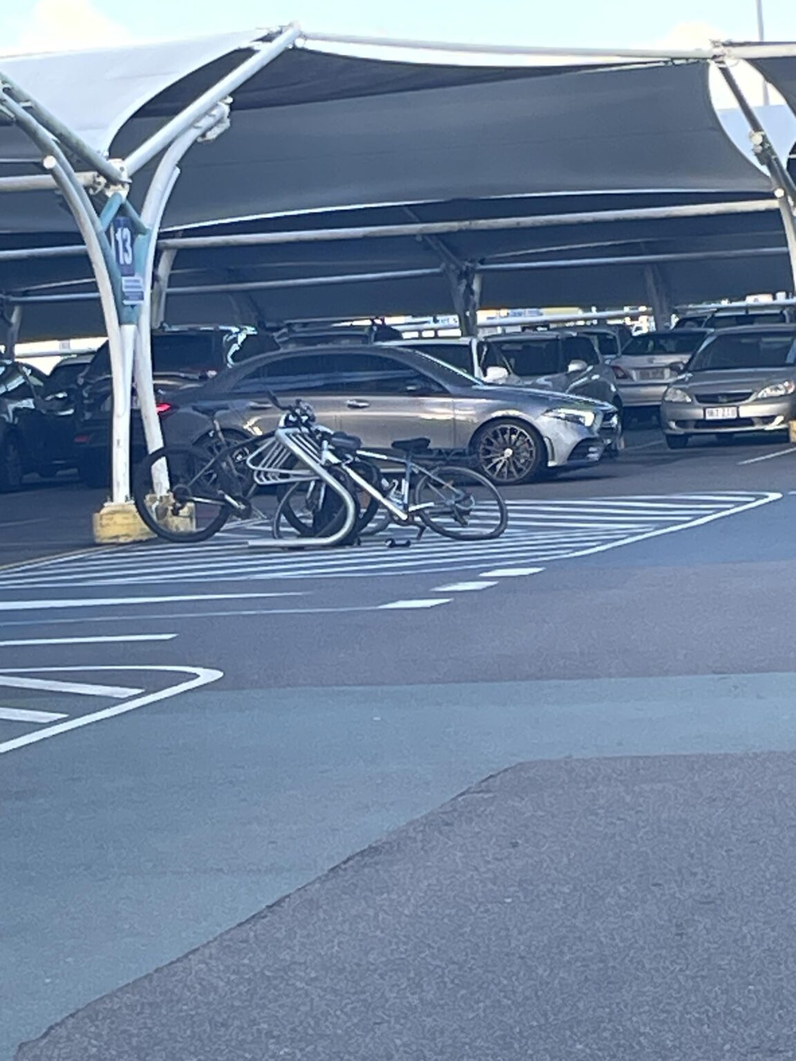 Car Vs Bike Cannon Hill KMart Plaza