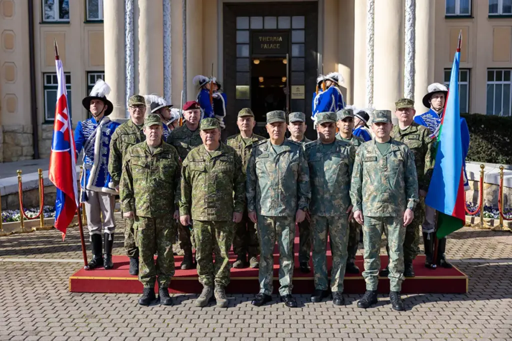 Slovakia hosts Azerbaijan’s top general for defence, tech, and training talks