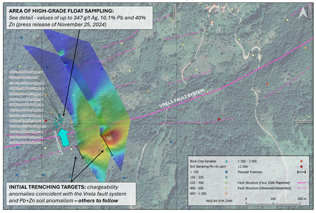 Leviathan Gold commences first phase of trenching at the Foča Project, Bosnia and Herzegovina.