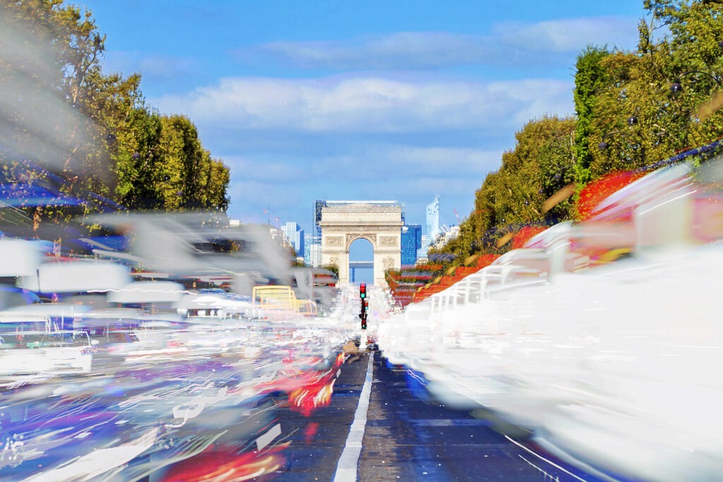 cars in Paris, France