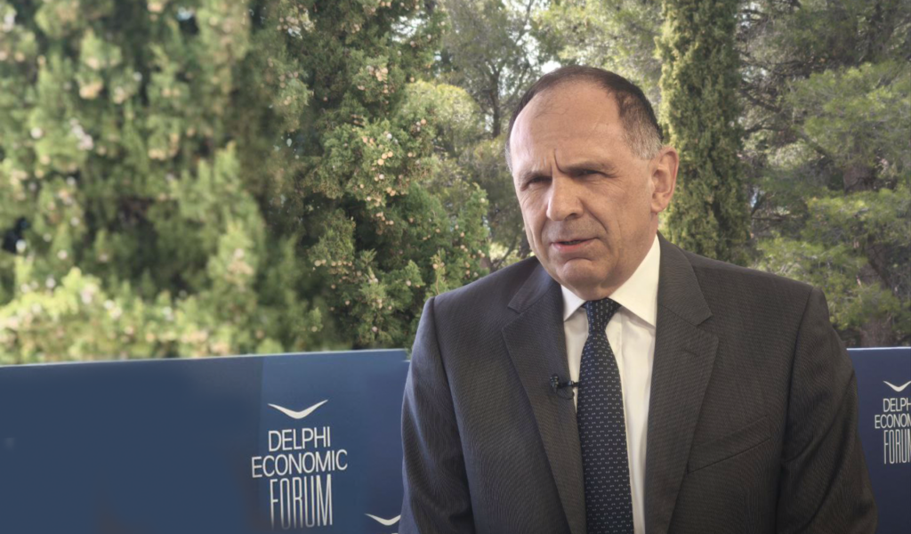 Delphi Economic Forum X – Greek FM: Cable Project Moves Ahead Greek FM at Delphi Economic Forum X: ‘Greece-Cyprus Cable Project Moving Forward’