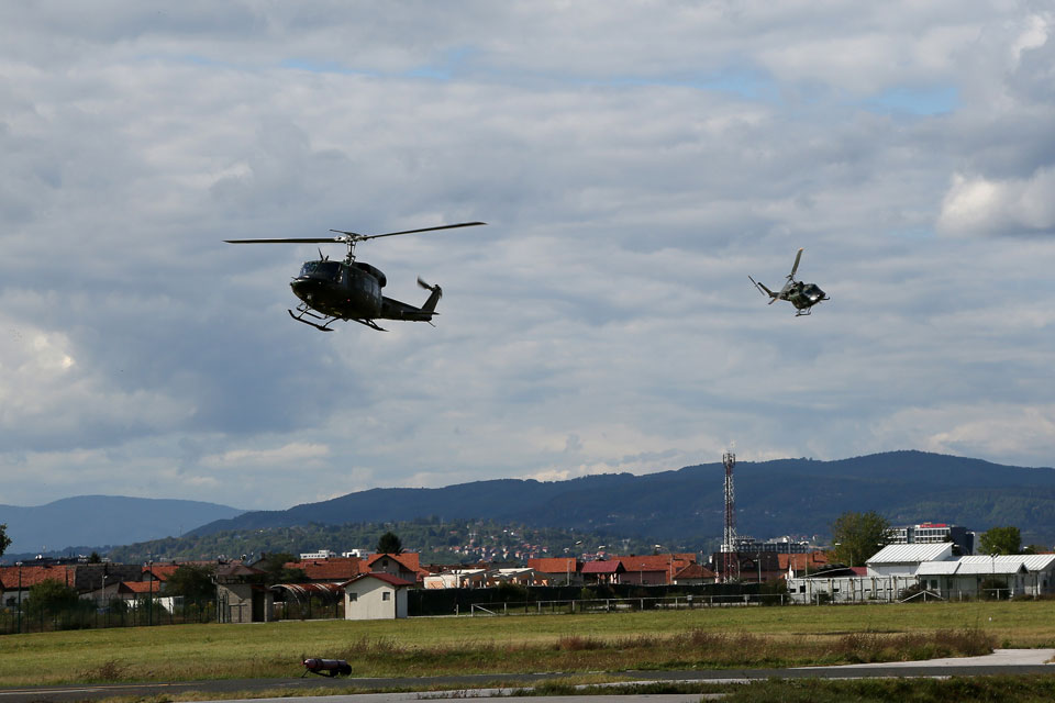 The USA is sending Six Helicopters to Bosnia and Herzegovina