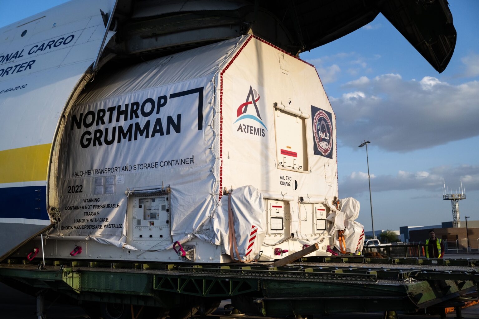 NASA Welcomes Gateway Lunar Space Station’s HALO Module to US