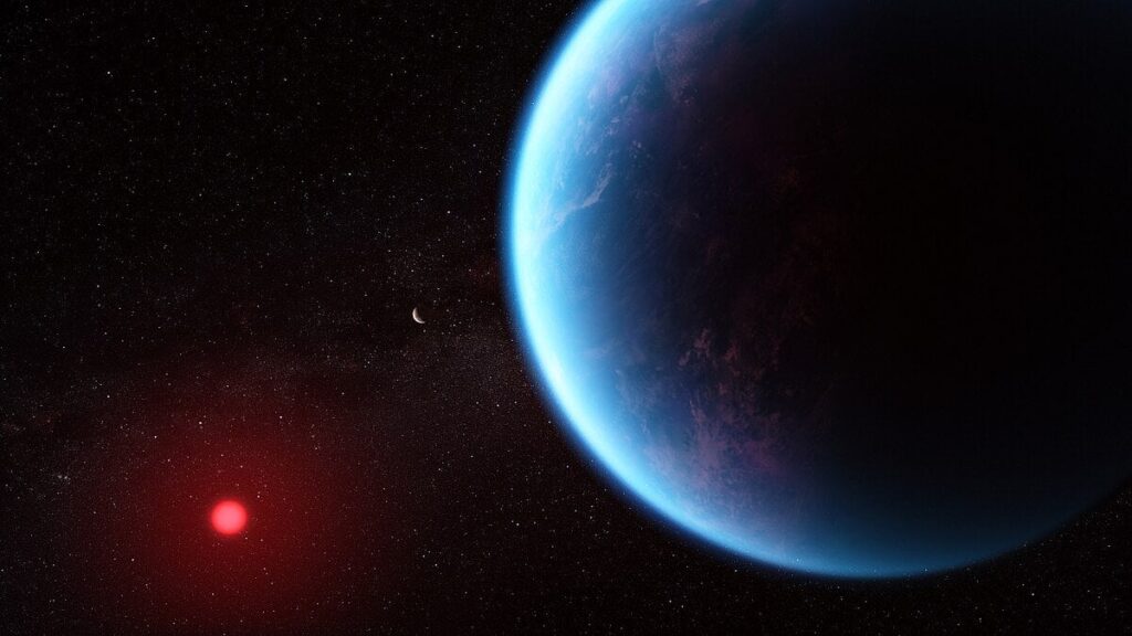 K2-18b - suspiciously low planet density and potencial super ocean theories