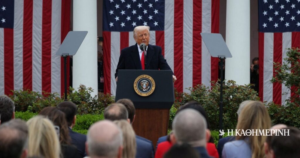Trump: 20% tariffs on products from the EU and 34% from China