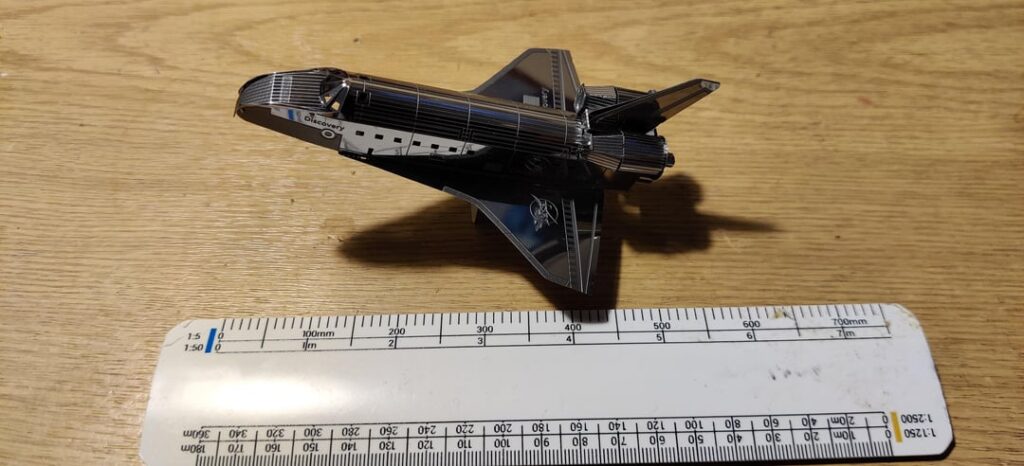 Model of Discovery space shittle