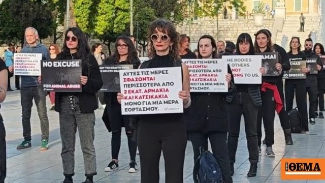 Vegans complain to the Easter Lamb Constitution - Video Video