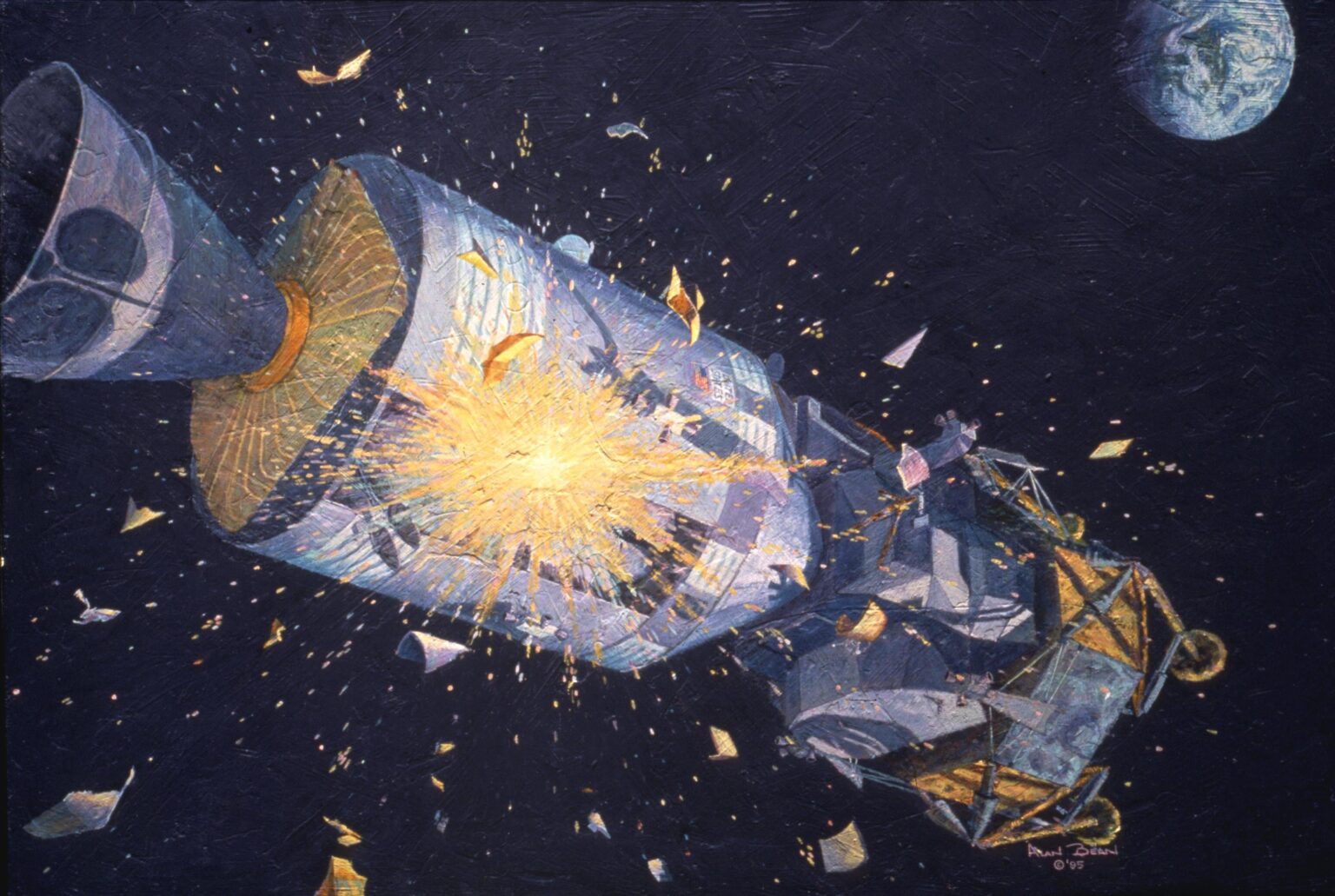 55 years ago today, a liquid oxygen tank in the Command-Service module of Apollo 13 explodes, turning the lunar mission into a perilous rescue operation.
