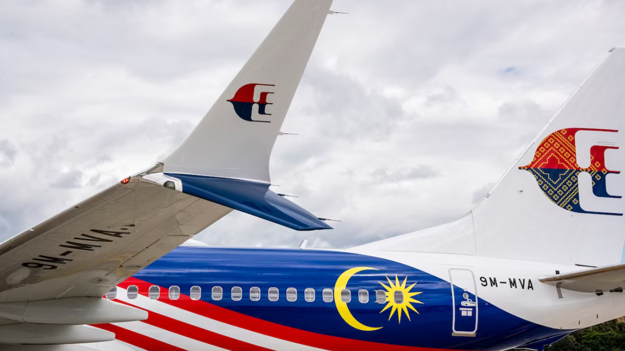 Malaysia Airlines 737 MAX 8 Wingtips