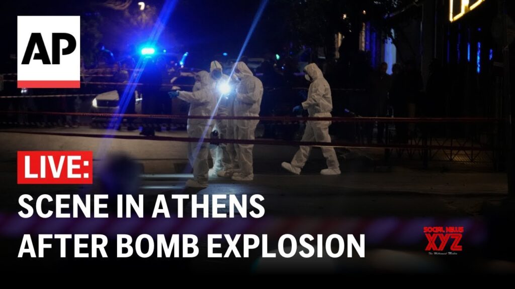 LIVE: Scene in Athens after bomb explosion in Greece (Video) LIVE: Scene in Athens after bomb explosion in Greece (Video)