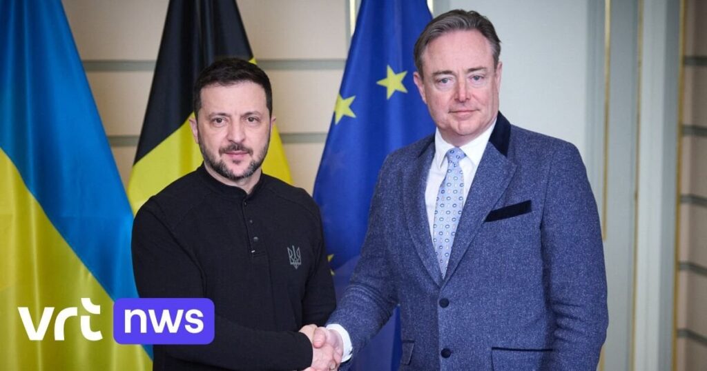 Kiev asks Belgium 200 billion euros from Russia that are frozen to deposit in Brussels into the Ukraine Fund