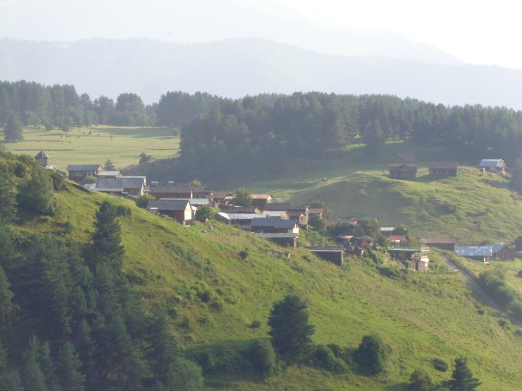 Views from camp, Tusheti.