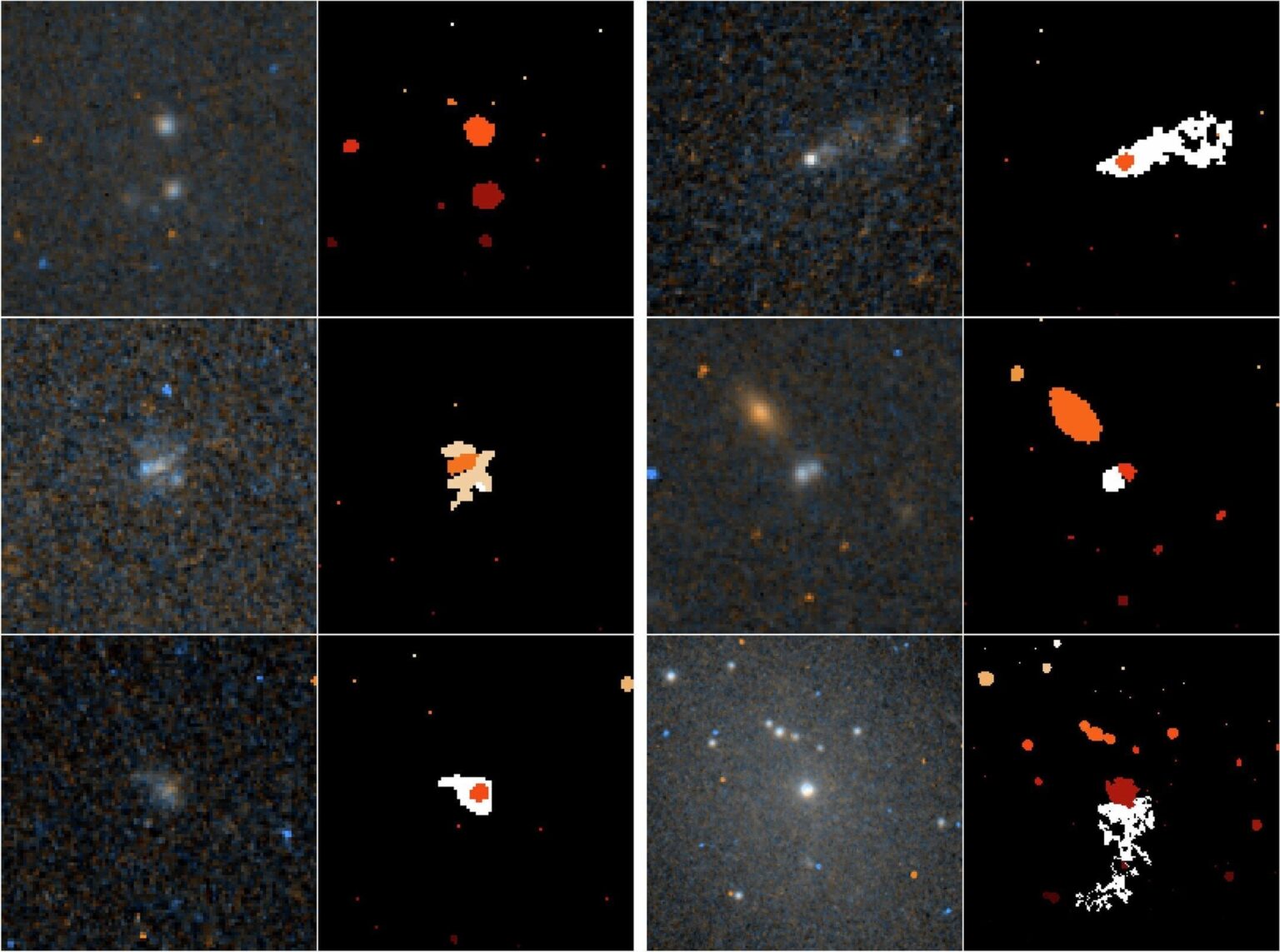 Hubble unveils first images of ongoing star cluster mergers near center of dwarf galaxies