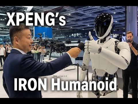 Xpeng's IRON robot demo at the Shanghai Motor Show highlights how fast robotics is advancing. Are humanoids ready for s-curve mass adoption?