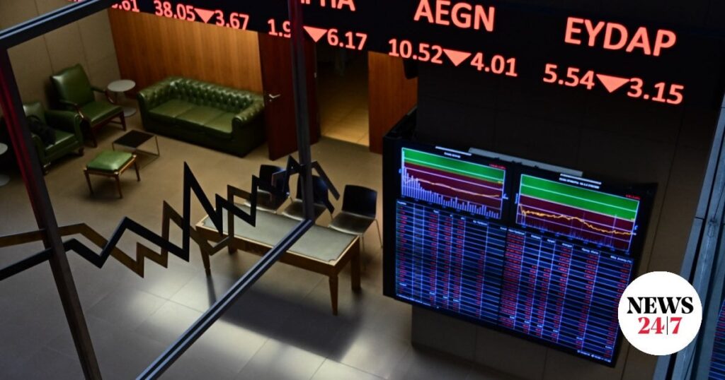Black Monday with "dip" 7.43% on the Athens Stock Exchange