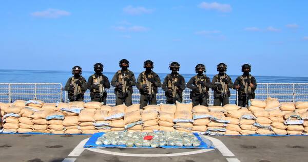 Two thousand kilos of hashish seized by NZ-led task force