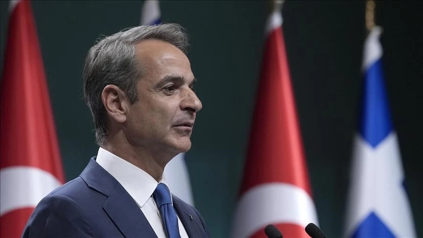 Greek Prime Minister Kiryakos Mitsotakis