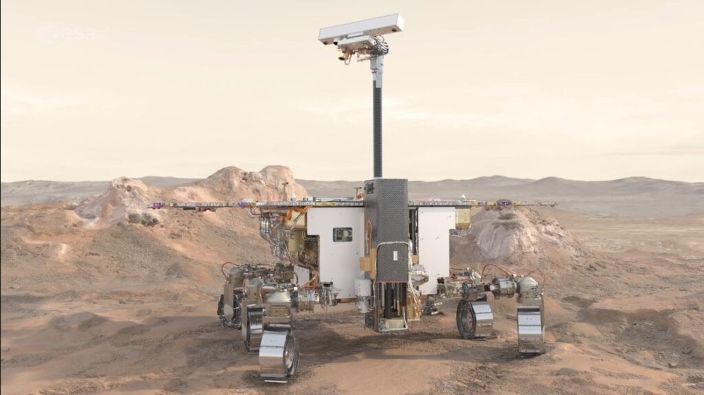 Europe's first rover on Mars