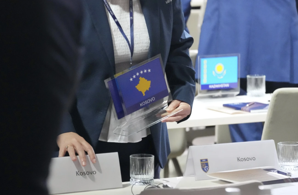 UEFA Urged to ‘Take Action’ After Kosovo Flag Removal and Burning in Belgrade