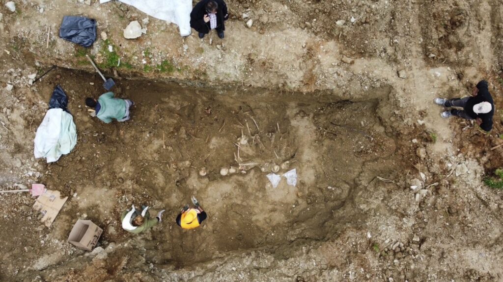Discovered by chance, a mass grave revives memories of Greece’s brutal Civil War. AP Explains Discovered by chance, a mass grave revives memories of Greece's brutal Civil War. AP Explains