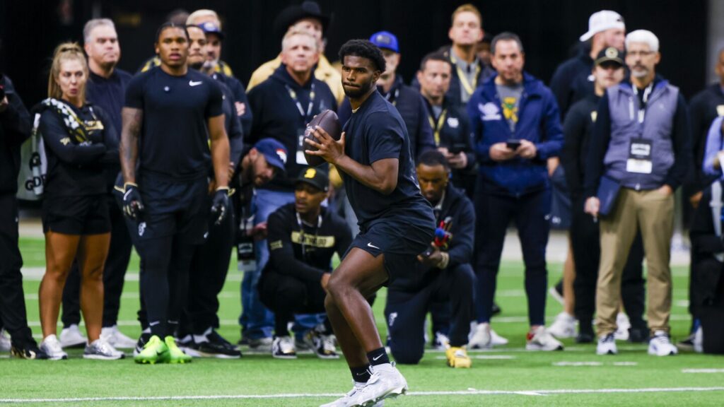 Simms: Shedeur Sanders patting the ball is a non-issue
