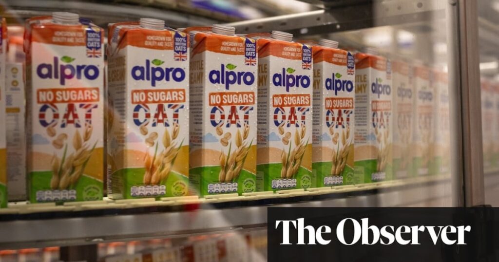 Oat milk rises to top as Britain's preferred  plant-based drink