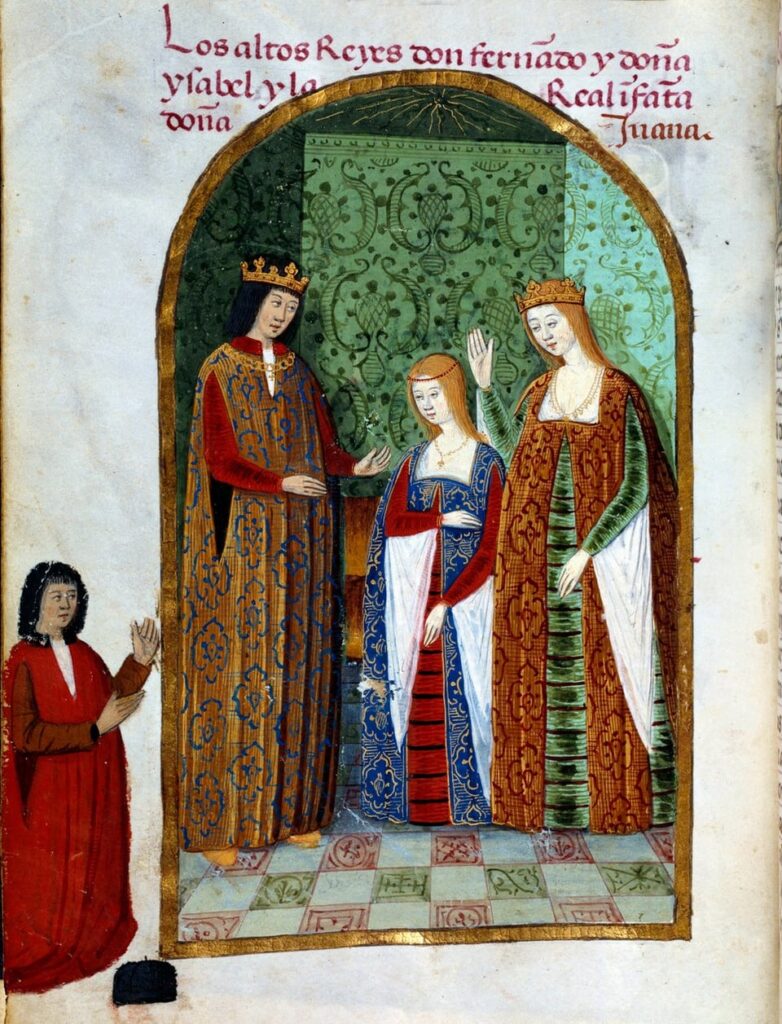 The Kings Isabel, Fernando and Juana in the songbook of Pedro Marcuello.